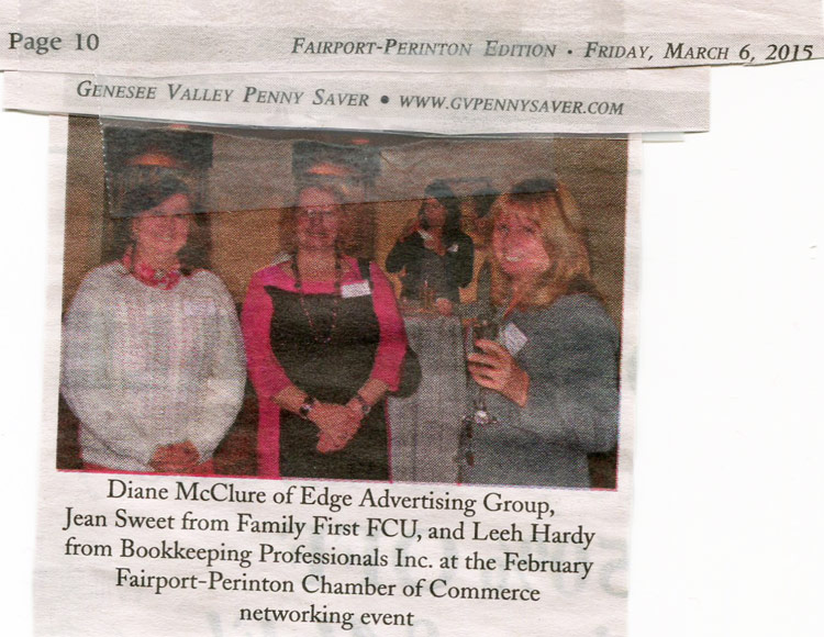 Fairport Perinton Chamber Networking Feb 2015